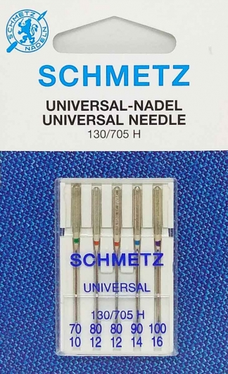 Иглы универсальные Schmetz ассорти №70-100