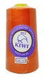 Нитки швейные Kiwi оранжевые 4000 ярдов №40/2 (145)