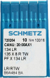 Иглы для кожи Schmetz DPx5 LR (134 LR) №100 для промышленных швейных машин