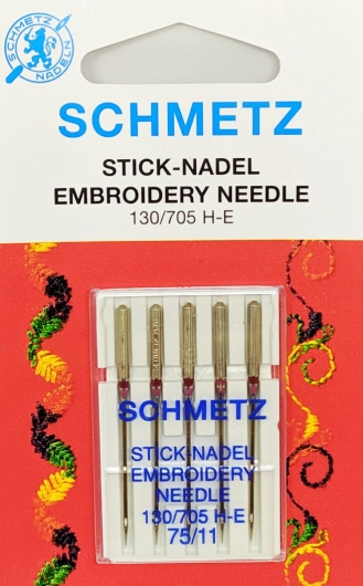 Иглы для вышивания Schmetz №75 