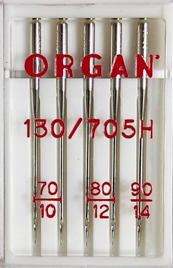 Иглы универсальные Organ ассорти №70-90