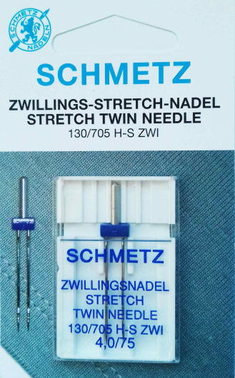 Игла двойная для стрейча Schmetz №4,0/75