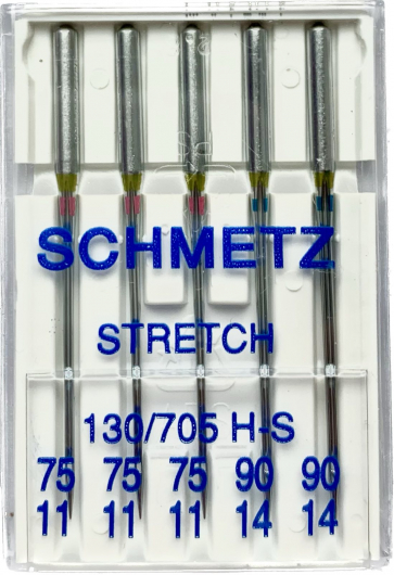 Иглы для стрейча Schmetz ассорти №75-90