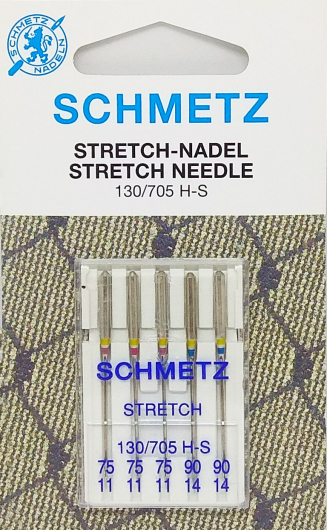 Иглы для стрейча Schmetz ассорти №75-90