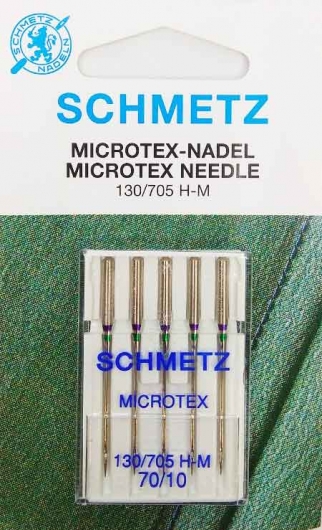 Иглы Microtex Schmetz №70 