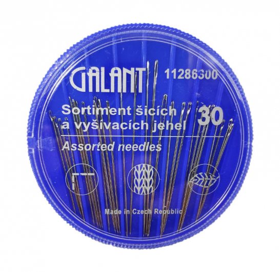 Иглы для ручного шитья GALANT (30шт)
