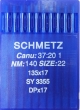 Иглы Schmetz DPх17 №140 для беспосадочных промышленных швейных машин