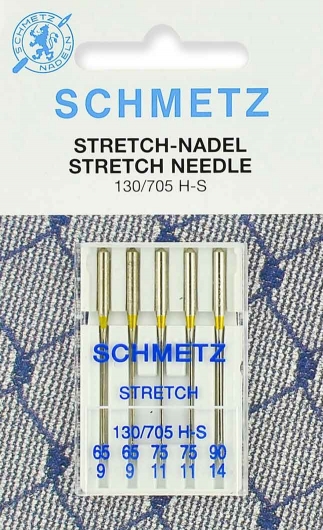 Иглы для стрейча Schmetz ассорти №65-90