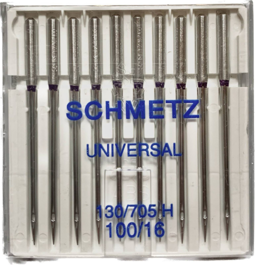 Иглы универсальные Schmetz №100 в наборе 10 игл
