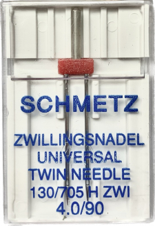 Игла двойная универсальная Schmetz №4,0/90