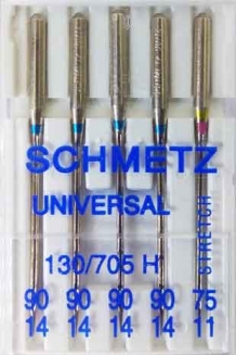 Набор комбинированных игл Schmetz (универсальные, стрейч) V2