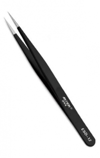Пінцет прямий AKTION ESD-12