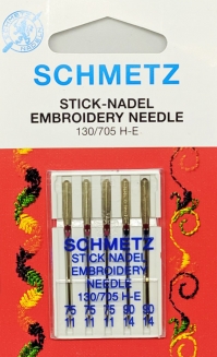 Иглы для вышивания Schmetz ассорти №75-90