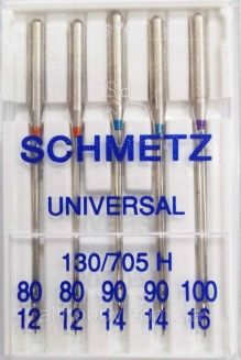 Голки універсальні Schmetz асорті №80-100