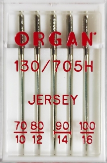 Иглы для трикотажа Organ Jersey ассорти №70-100