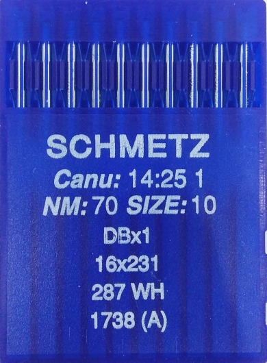 Голки універсальні Schmetz DBх1 №70 для промислових швейних машин