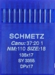 Голки Schmetz DPх17 №110 для безпосадкових промислових швейних машин