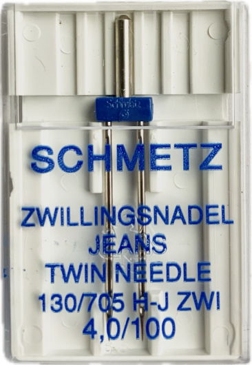 Голка подвійна для джинсу Schmetz №4,0/100