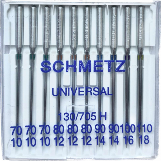 Голки універсальні Schmetz асорті №70-110 в наборі 10 голок