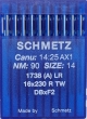 Голки для шкіри Schmetz 1738 (A) LR (DВx1 LR) №90 для промислових швейних машин