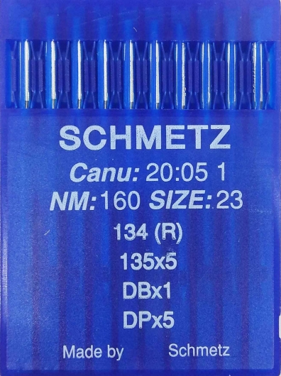 Голки універсальні Schmetz DPx5 №160 для промислових швейних машин