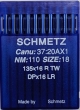 Голки Schmetz DPx16 LR для шкіри (DPx17 LR) №110 для безпосадкових промислових швейних машин