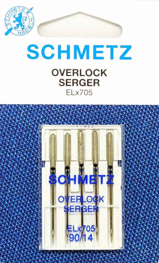 Голки для оверлока Schmetz №90