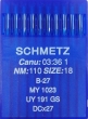 Голки Schmetz DCx27 №110 для промислових оверлоків