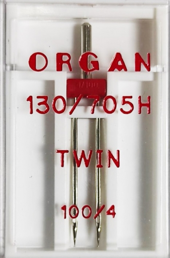 Голка подвійна універсальна Organ №4,0/100