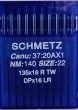 Голки Schmetz DPx16 LR для шкіри (DPx17 LR) №140 для безпосадкових промислових швейних машин