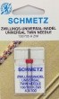 Голка подвійна універсальна Schmetz №4,0/100